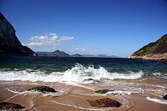 photo "Red Beach and Sugar Loaf"