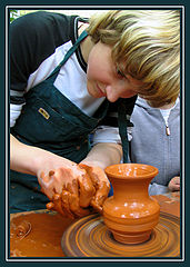 photo "The young potter"