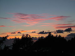 photo "Sunset of the Tsunami"
