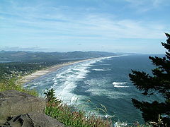 photo "View of Nehalem Penninsula from Manzanita"