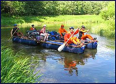 photo "Bicycle raft"