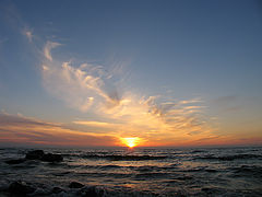 photo "sunset by the sea"