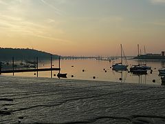 фото "River morning as dawn breaks"