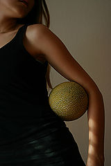 photo "self-portrait with melon"