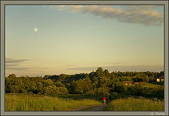 photo "Evening walk."