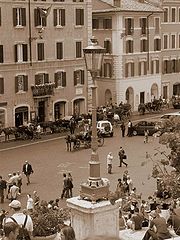 photo "Piazza di Spagna beyond the Light"