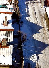 фото "Shadows on a snow"