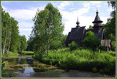 фото "Деревянные церкви Руси..."