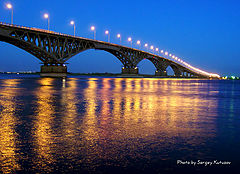 photo "The bridge through Volga"