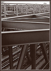 фото "Мост, рельсы"