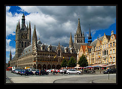 photo "The city of Ieper. The central area."