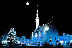 photo "601-st new year of an old town hall"