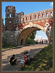 photo "The gate of a palace which has not appeared"