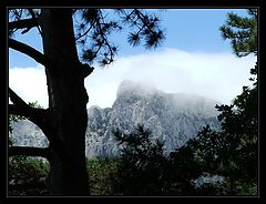 photo "mountain in clouds"