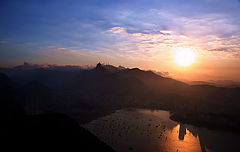 фото "Sunset over Sugar Loaf"