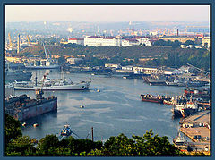 photo ""The ships came into our harbour...""