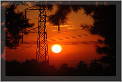photo "Electric dusk"
