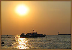 photo "Evening sea walk"