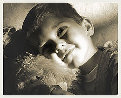photo "Portrait of son"