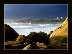фото "light beyond rocks"