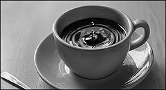 photo "Drop coffee in the morning"