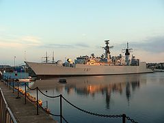 фото "HMS Chatham in the early morning light"