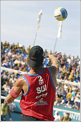 photo "The Serve. Backview"