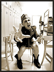photo "help me."