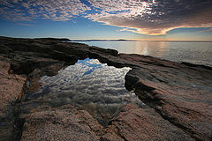 photo "Otter Point Reflections"