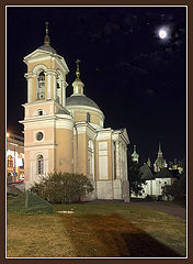 photo "The moon above Moscow"