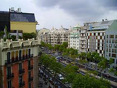 фото "Barcelona III - Paseo de Gracia"