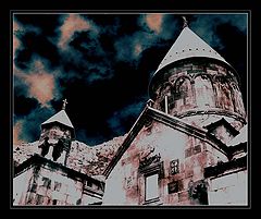 photo "The Gekhard monastery. A threat."