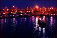 photo "Evening in port"