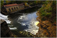 photo "Old, small, operating... HYDROELECTRIC POWER STATI"