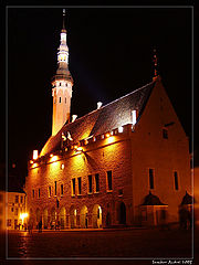photo "Rathhaus/town council in Tallinn"