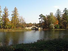 photo "Old bridge in Gatchina"