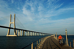 photo "Vasco da Gama Bridge"