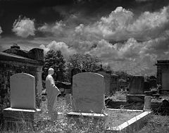 фото "Cemetery in Black & White"