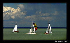 photo "Three under a sail"