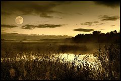 photo "Mist and moon"