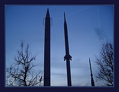 photo "Landscape with rockets"