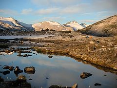 photo "Morning light at Leckie Lake"
