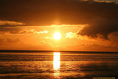 фото "Sunset over Morecambe bay"