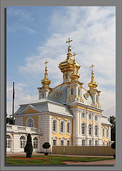 фото "Золотые купола (Петродворец)"
