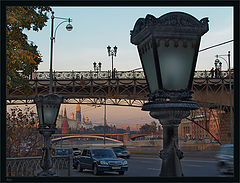 photo "about streetlamps, bridges, cars and autumn..."