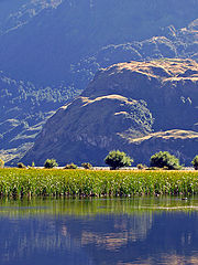 фото "Sunshine on the mountain peaks"