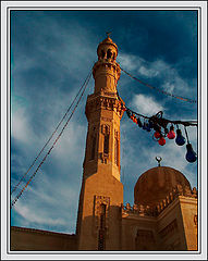 photo "Festively decorated mosque"