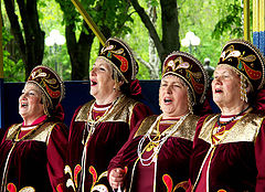 photo "Russian public chorus"