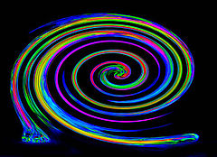 photo "blacklight abstract"