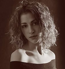 photo "Portrait of young actress"